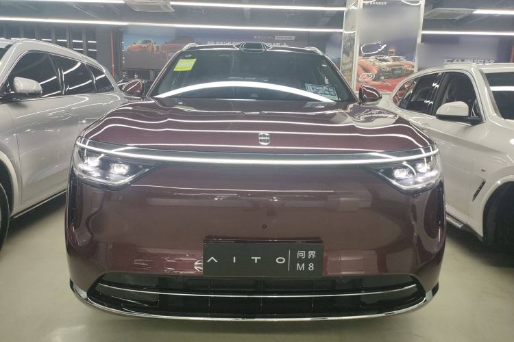 Used Hima AITO M8 2025 Extended-Range Max+ Version 53.4 kWh 5-Seater Edition Front