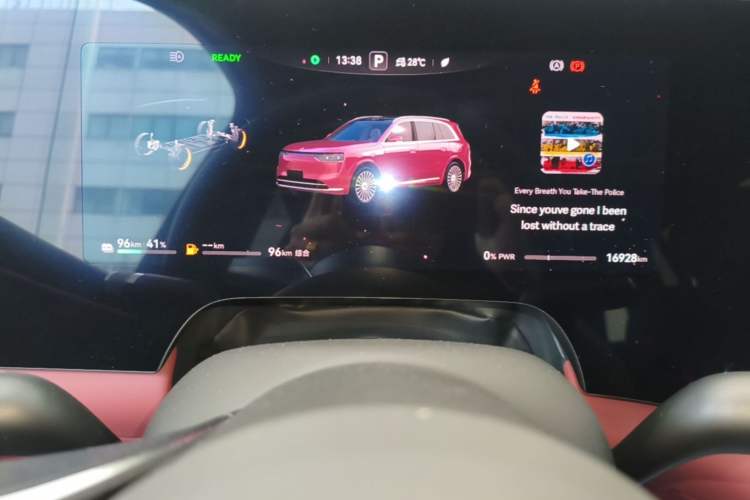 Used Hima AITO M8 2025 Extended-Range Ultra Version 53.4 kWh 5-Seater Edition Instrument Cluster