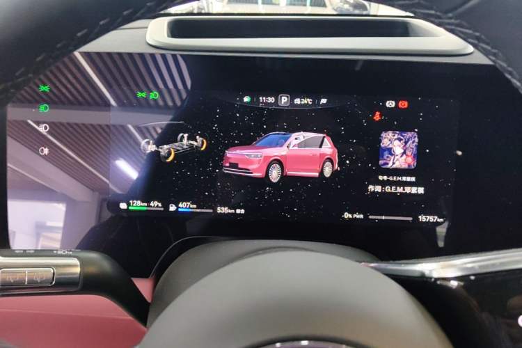 Used Hima AITO M8 2025 Extended-Range Ultra Version 53.4 kWh 5-Seater Edition Instrument Cluster