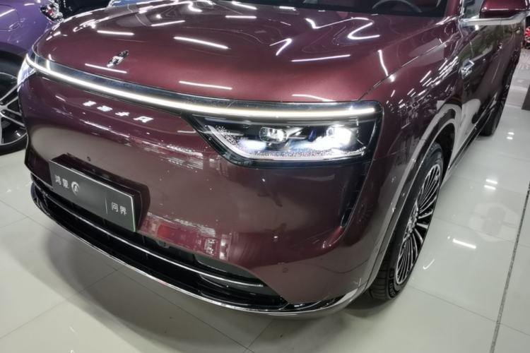 Used Hima AITO M8 2025 Extended-Range Ultra Version 53.4 kWh 5-Seater Edition Left Front Headlight