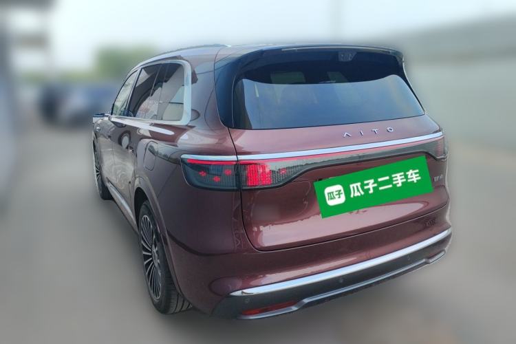 Used Hima AITO M8 2025 Model Range-Extended Ultra Version 53.4kWh 5-Seater (896-line LiDAR) Rear Left 45 Deg