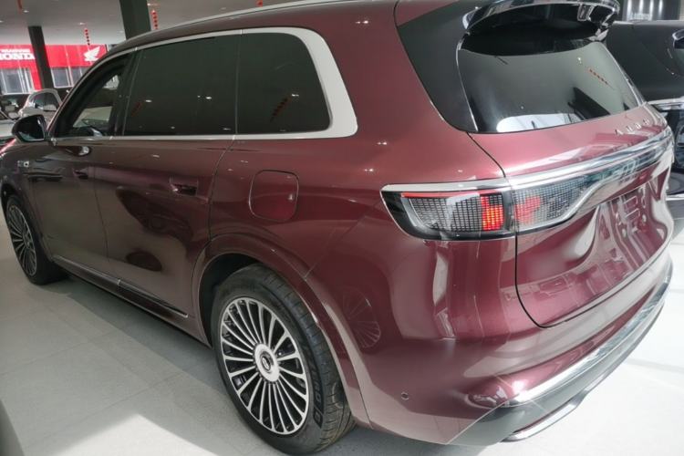 Used Hima AITO M8 2025 Extended-Range Ultra Version 53.4 kWh 6-Seater Edition Rear Left 45 Deg
