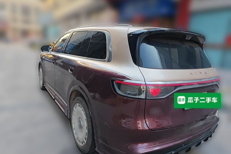 Used Hima AITO M8 2025 Extended-Range Ultra Version 53.4 kWh 6-Seater Edition Rear Left 45 Deg