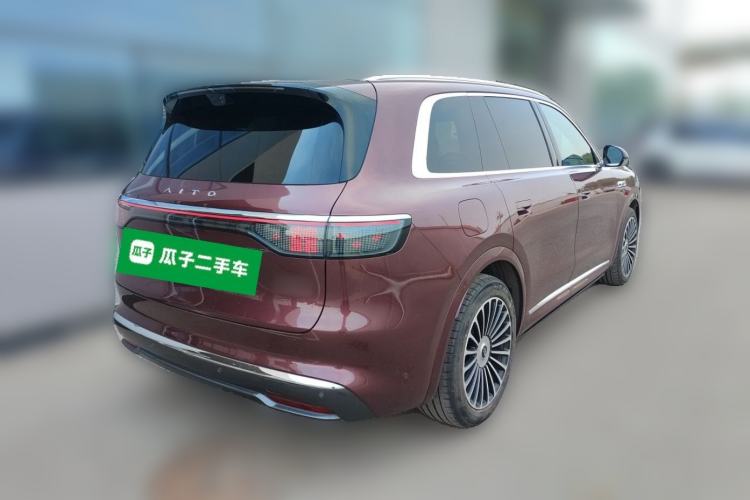 Used Hima AITO M8 2025 Model Range-Extended Ultra Version 53.4kWh 5-Seater (896-line LiDAR) Rear Right 45 Deg