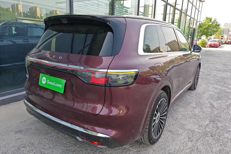 Used Hima AITO M8 2025 Extended-Range Ultra Version 53.4 kWh 5-Seater Edition Rear Right 45 Deg