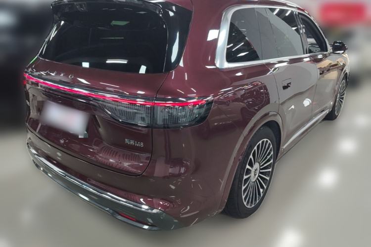 Used Hima AITO M8 2025 Extended-Range Ultra Version 53.4 kWh 5-Seater Edition Rear Right 45 Deg