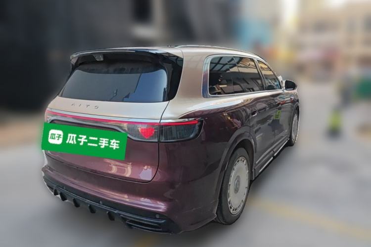 Used Hima AITO M8 2025 Extended-Range Ultra Version 53.4 kWh 6-Seater Edition Rear Right 45 Deg
