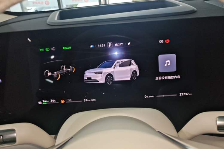 Used Hima AITO M8 2025 Extended-Range Ultra Version 53.4 kWh 6-Seater Edition Instrument Cluster