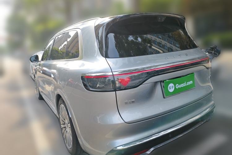 Used Hima AITO M8 2025 Extended-Range Max+ Version 53.4 kWh 6-Seater Edition Rear Left 45 Deg