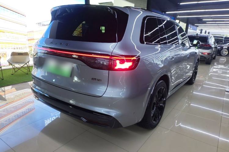Used Hima AITO M8 2025 Extended-Range Ultra Version 53.4 kWh 5-Seater Edition Rear Right 45 Deg