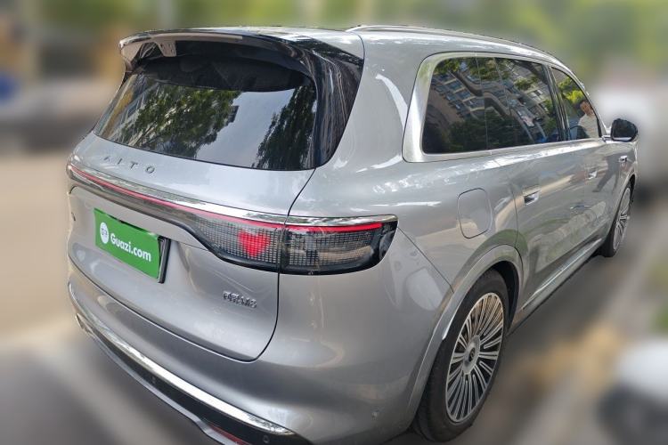 Used Hima AITO M8 2025 Extended-Range Max+ Version 53.4 kWh 6-Seater Edition Rear Right 45 Deg