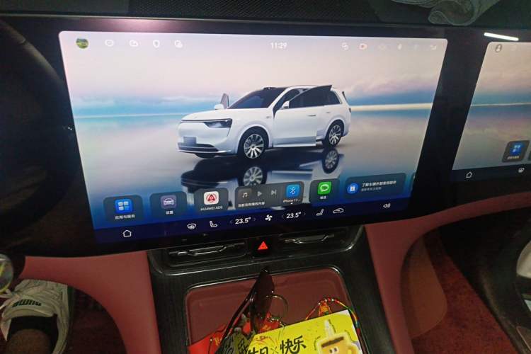 Used Hima AITO M8 2025 Extended-Range Max+ Version 53.4 kWh 5-Seater Edition Audio And AC Panel