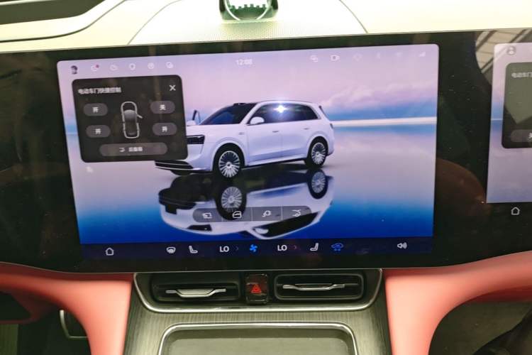 Used Hima AITO M8 2025 Extended-Range Ultra Version 53.4 kWh 6-Seater Edition Audio And AC Panel