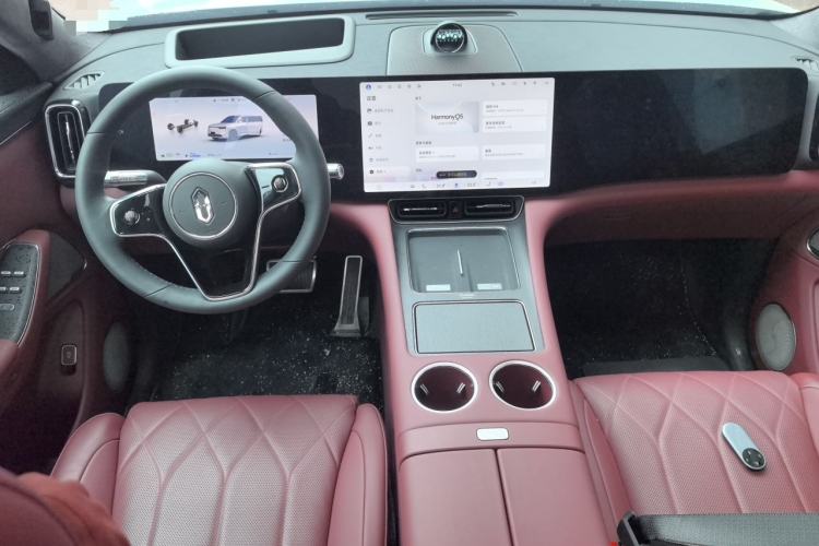 Used Hima AITO M8 2025 Extended-Range Max+ Version 53.4 kWh 6-Seater Edition Center Console