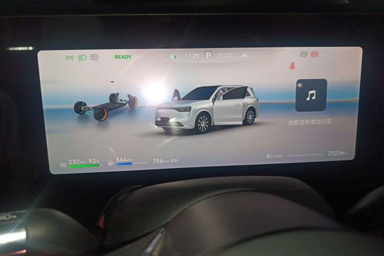 Used Hima AITO M8 2025 Extended-Range Max+ Version 53.4 kWh 5-Seater Edition Instrument Cluster