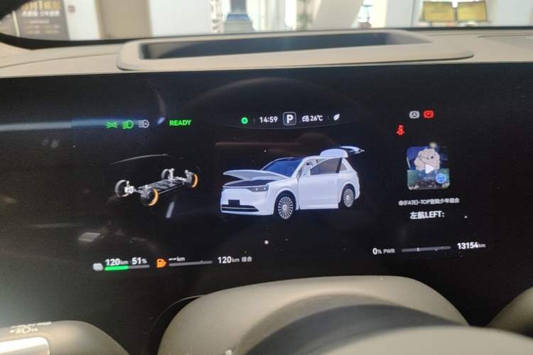 Used Hima AITO M8 2025 Extended-Range Ultra Version 53.4 kWh 6-Seater Edition Instrument Cluster