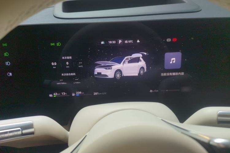 Used Hima AITO M8 2025 Extended-Range Max+ Version 53.4 kWh 6-Seater Edition Instrument Cluster
