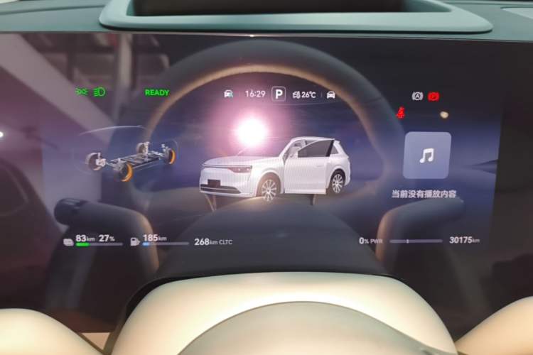 Used Hima AITO M8 2025 Extended-Range Max+ Version 53.4 kWh 6-Seater Edition Instrument Cluster