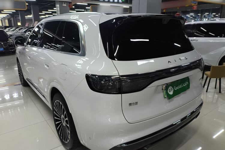 Used Hima AITO M8 2025 Extended-Range Max+ Version 53.4 kWh 6-Seater Edition Rear Left 45 Deg
