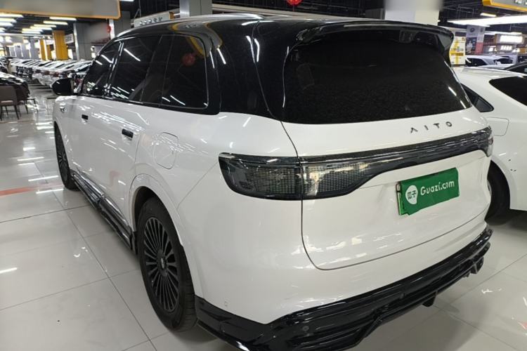 Used Hima AITO M8 2025 Extended-Range Max+ Version 53.4 kWh 6-Seater Edition Rear Left 45 Deg