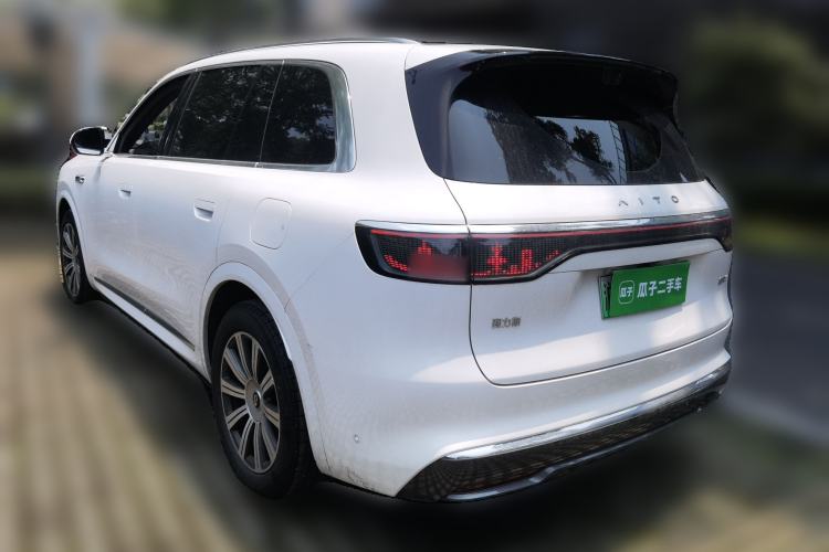 Used Hima AITO M8 2025 Extended-Range Max+ Version 53.4 kWh 5-Seater Edition Rear Left 45 Deg