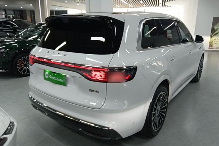 Used Hima AITO M8 2025 Extended-Range Max+ Version 53.4 kWh 5-Seater Edition Rear Right 45 Deg