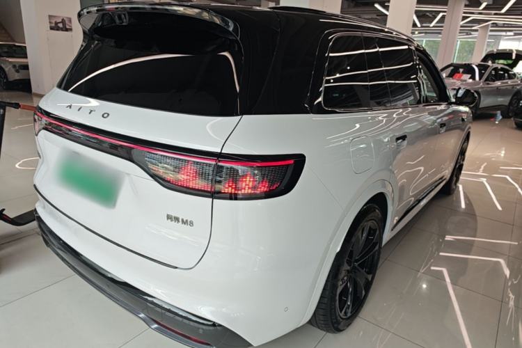 Used Hima AITO M8 2025 Extended-Range Max+ Version 53.4 kWh 6-Seater Edition Rear Right 45 Deg
