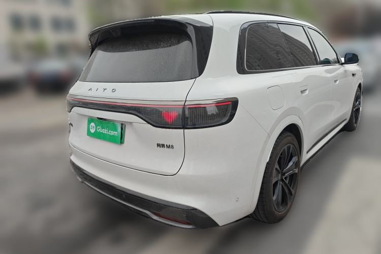 Used Hima AITO M8 2025 Extended-Range Max+ Version 53.4 kWh 6-Seater Edition Rear Right 45 Deg