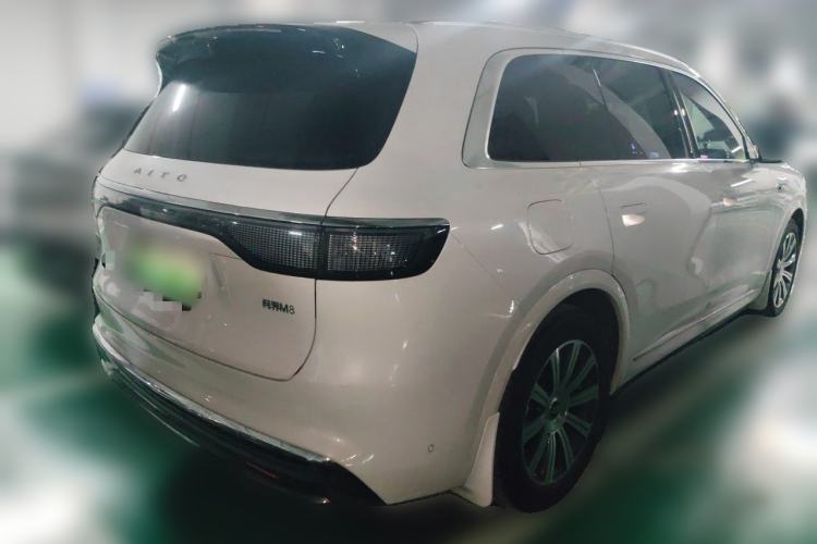 Used Hima AITO M8 2025 Extended-Range Max+ Version 53.4 kWh 6-Seater Edition Rear Right 45 Deg