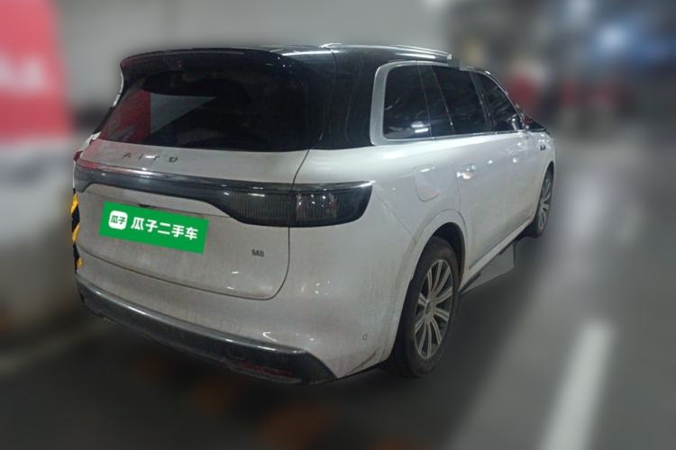 Used Hima AITO M8 2025 Extended-Range Max+ Version 53.4 kWh 5-Seater Edition Rear Right 45 Deg