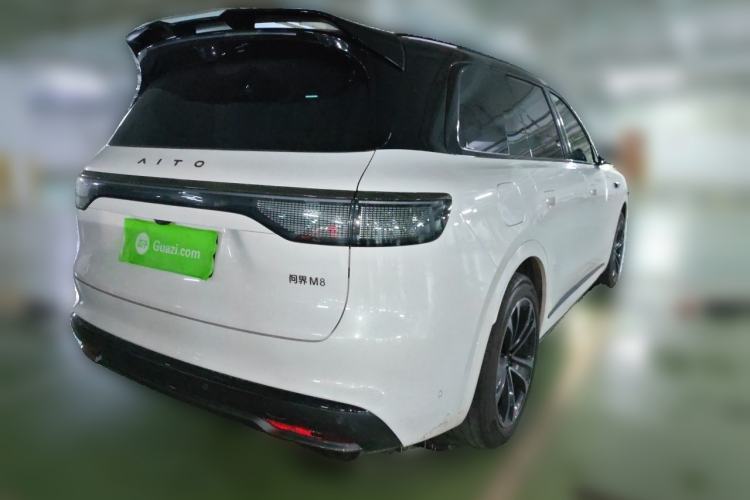 Used Hima AITO M8 2025 Extended-Range Ultra Version 53.4 kWh 6-Seater Edition Rear Right 45 Deg