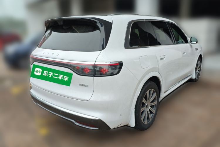 Used Hima AITO M8 2025 Extended-Range Max Version 37 kWh 6-Seater Rear Right 45 Deg