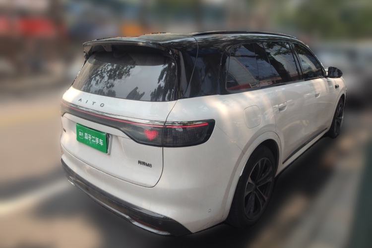 Used Hima AITO M8 2025 Extended-Range Max+ Version 53.4 kWh 6-Seater Edition Rear Right 45 Deg