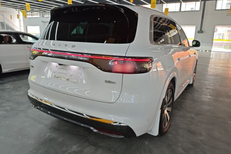 Used Hima AITO M8 2025 Extended-Range Max+ Version 53.4 kWh 6-Seater Edition Rear Right 45 Deg