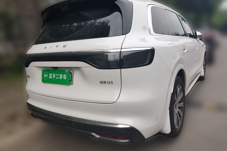Used Hima AITO M8 2025 Extended-Range Max+ Version 53.4 kWh 5-Seater Edition Rear Right 45 Deg