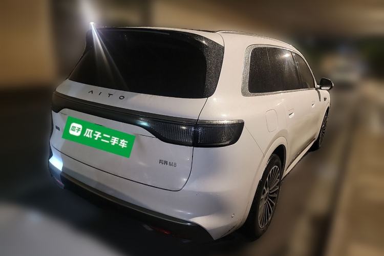 Used Hima AITO M8 2025 Extended-Range Max+ Version 53.4 kWh 6-Seater Edition Rear Right 45 Deg