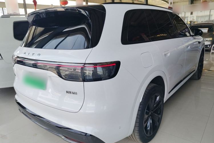 Used Hima AITO M8 2025 Extended-Range Ultra Version 53.4 kWh 6-Seater Edition Rear Right 45 Deg