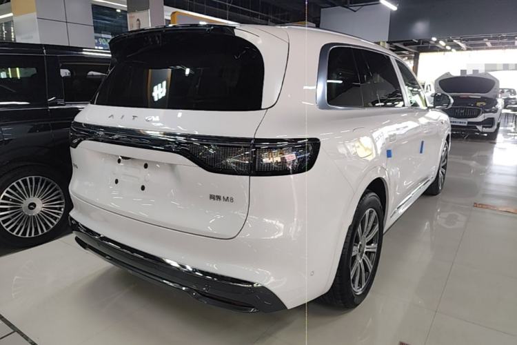 Used Hima AITO M8 2025 Extended-Range Max Version 37 kWh 5-Seater Rear Right 45 Deg