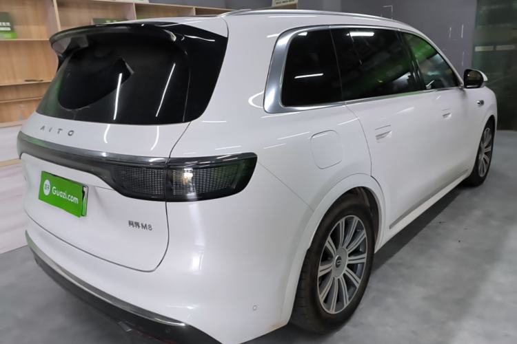 Used Hima AITO M8 2025 Extended-Range Max+ Version 53.4 kWh 5-Seater Edition Rear Right 45 Deg
