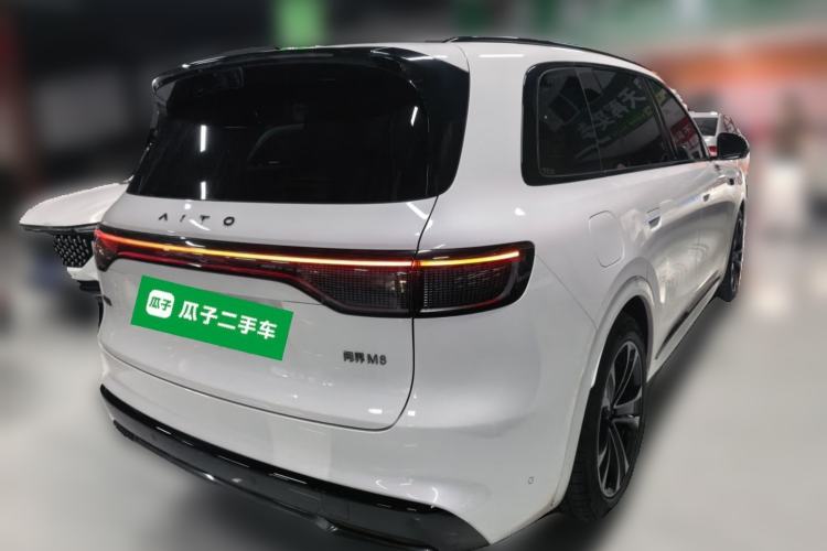 Used Hima AITO M8 2025 Extended-Range Max+ Version 53.4 kWh 5-Seater Edition Rear Right 45 Deg