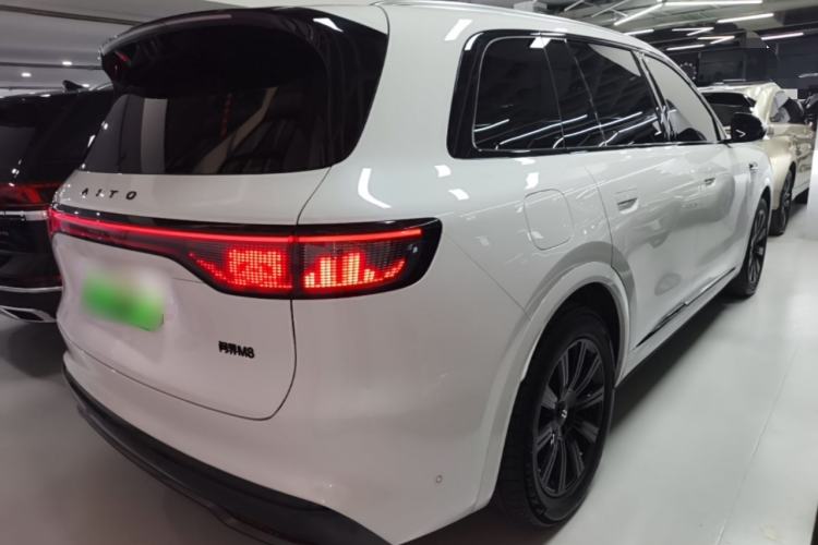 Used Hima AITO M8 2025 Extended-Range Max+ Version 53.4 kWh 6-Seater Edition Rear Right 45 Deg