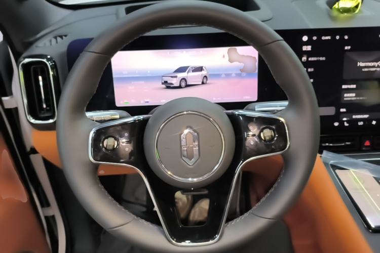 Used Hima AITO M8 2025 Extended-Range Max+ Version 53.4 kWh 5-Seater Edition Steering Wheel