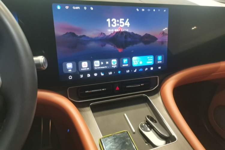 Used Hima AITO M9 2024 Range-Extended Max Edition 52 kWh 6-Seater Version Audio And AC Panel