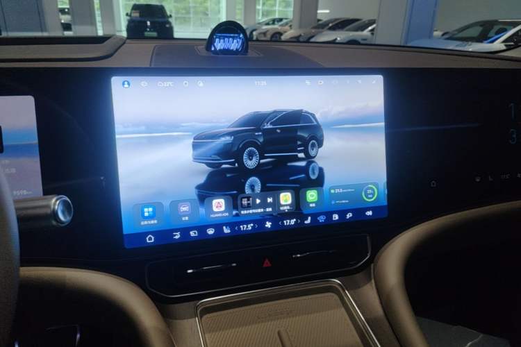 Used Hima AITO M9 2024 Range-Extended Max Edition 52 kWh 5-Seater Version Audio And AC Panel