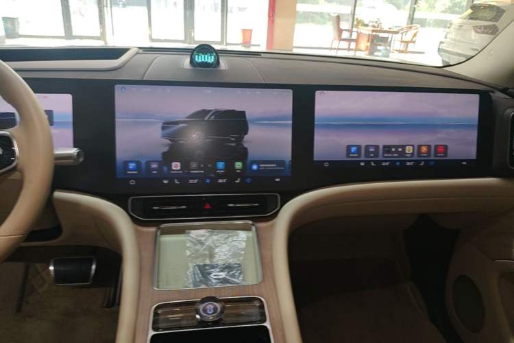 Used Hima AITO M9 2024 Range-Extended Max Edition 52 kWh 6-Seater Version Audio And AC Panel