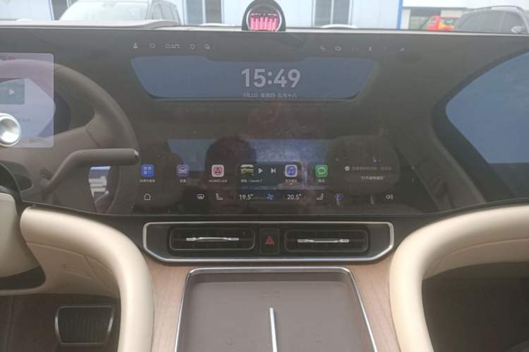 Used Hima AITO M9 2024 Range-Extended Max Edition 42 kWh 6-Seater Version Audio And AC Panel