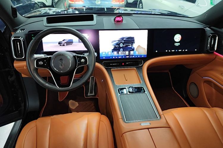 Used Hima AITO M9 2024 Range-Extended Max Edition 52 kWh 6-Seater Version Center Console