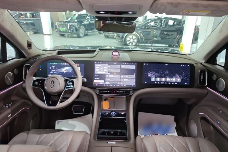 Used Hima AITO M9 2024 Range-Extended Max Edition 52 kWh 6-Seater Version Center Console