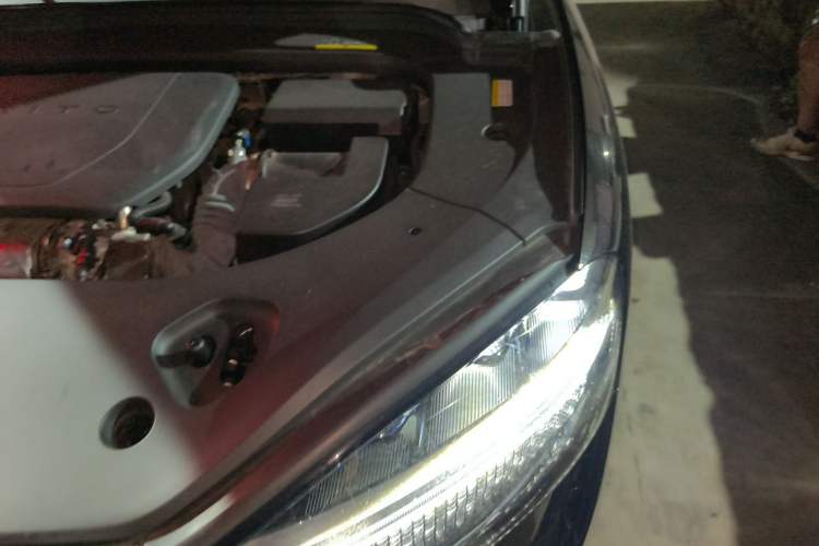 Used Hima AITO M9 2024 Range-Extended Ultra Version 42 kWh 6-Seater Model Engine Bay Left