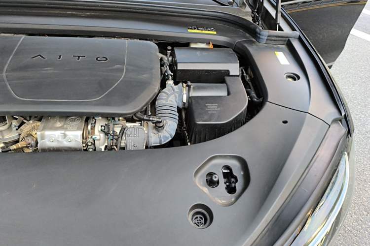 Used Hima AITO M9 2024 Range-Extended Max Edition 42 kWh 6-Seater Version Engine Bay Left